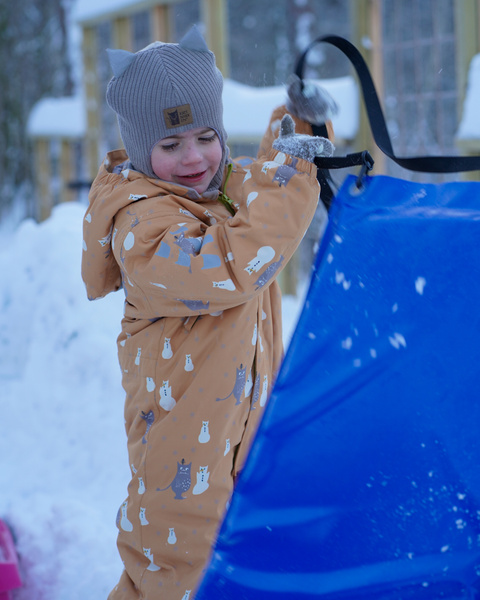 Parkdress Snø