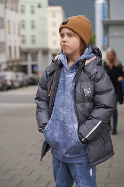 Bobleregnjakke Sludd