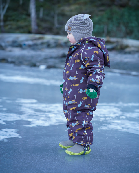 Vinterparkdress Snø