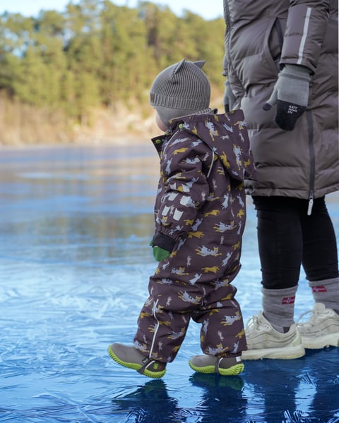 Vinterparkdress Snø