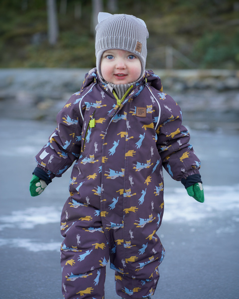 Vinterparkdress Snø