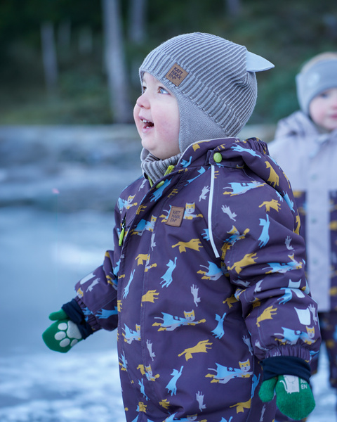 Vinterparkdress Snø