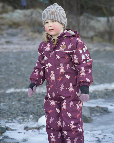 Vinterparkdress Snø