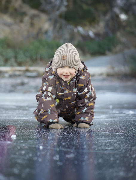 Vinterparkdress Snø