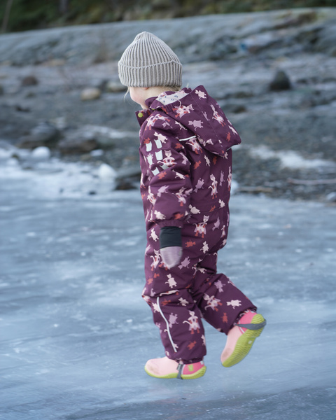Vinterparkdress Snø