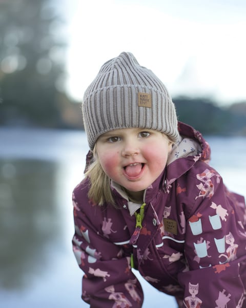 Vinterparkdress Snø