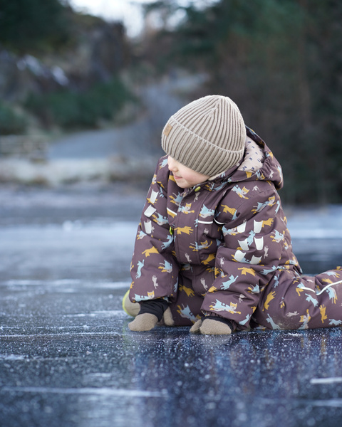 Vinterparkdress Snø
