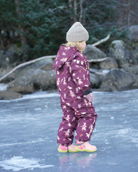 Vinterparkdress Snø